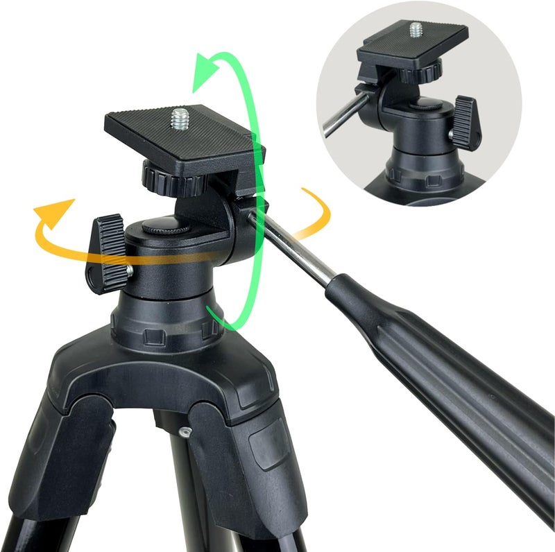Spectrum Optical Instruments SpectrumOI Telescope for Kids & Adults - Astronomy Gift, 60mm Aperture Refractor with Carry Bag & Phone Holder - Image 4